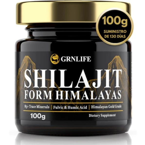 Shilajit Orgánica Pura Del Himalaya De 100g