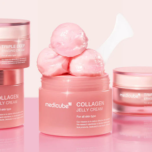 Crema Facial Medicube PDRN Colágeno Rosa en Cápsulas – Original de Corea 🇰🇷